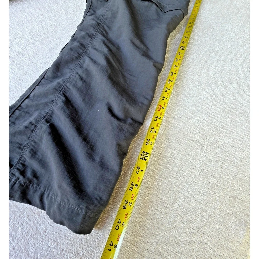 The North Face T150 T550‎ Belted Convertible Hiking Cargo Pants Men's XL Grey